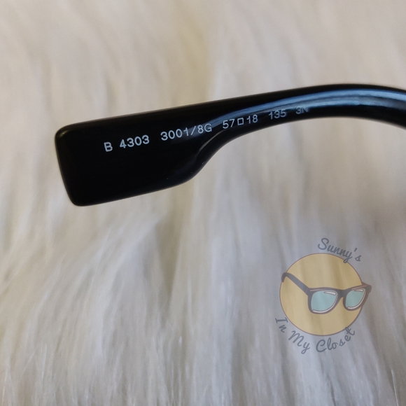 Burberry Florence Sunglasses 😎 BE4303 Beautiful ❤️😍 - Picture 5 of 6